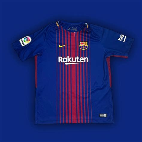 fake nike fc barcelona 2017 2018 home jersey|fc barcelona 2017 jersey.